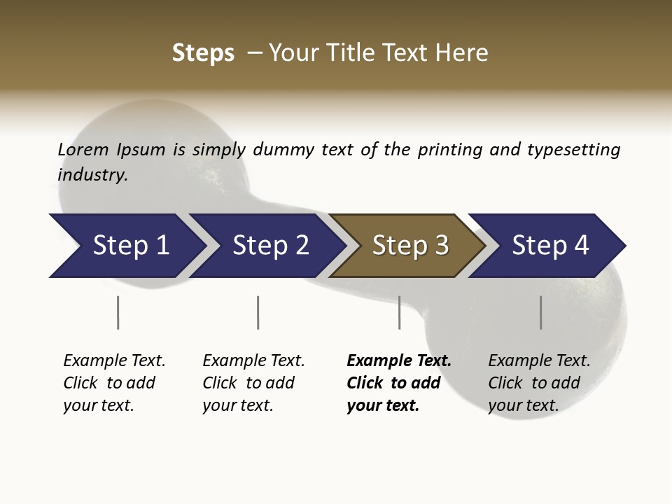 Icon Iron Isolated PowerPoint Template