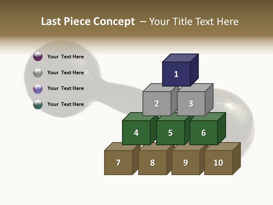 Icon Iron Isolated PowerPoint Template