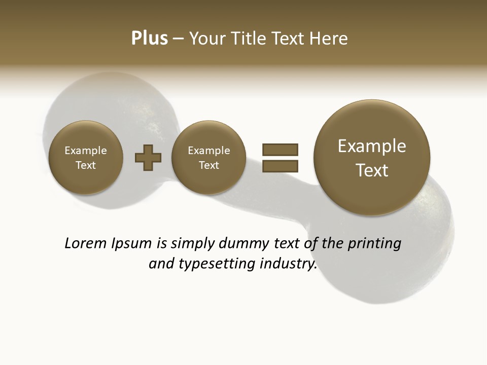 Icon Iron Isolated PowerPoint Template