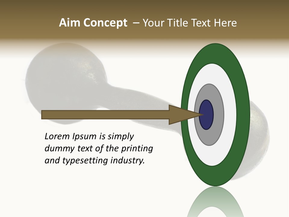 Icon Iron Isolated PowerPoint Template