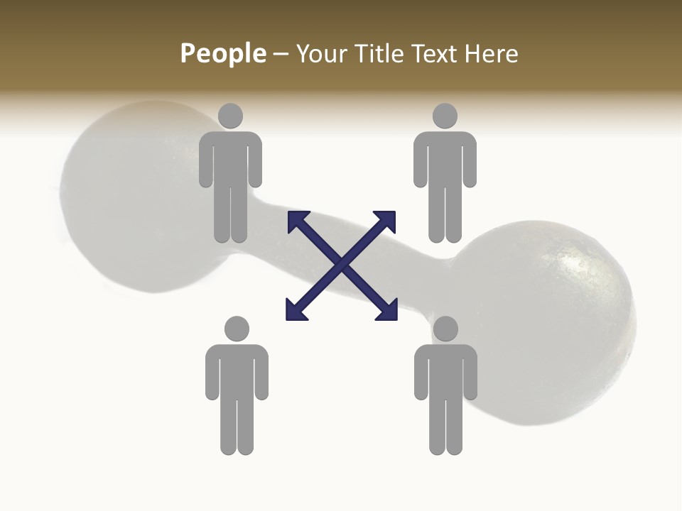 Icon Iron Isolated PowerPoint Template