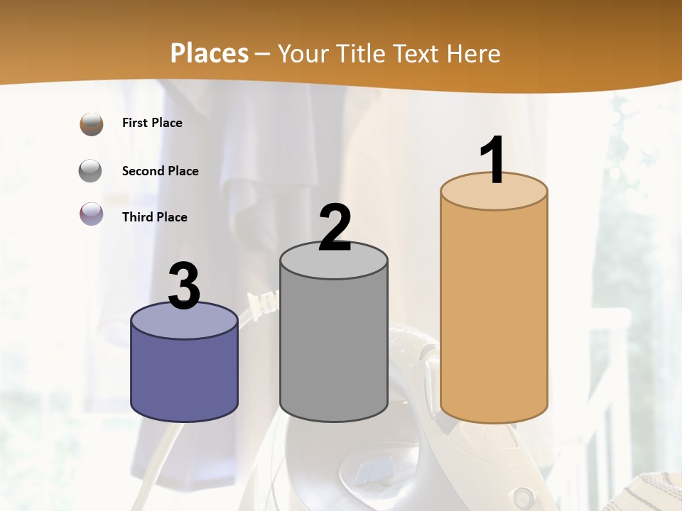 Wire White Cleaners PowerPoint Template