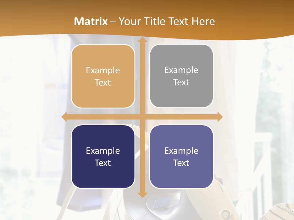 Wire White Cleaners PowerPoint Template