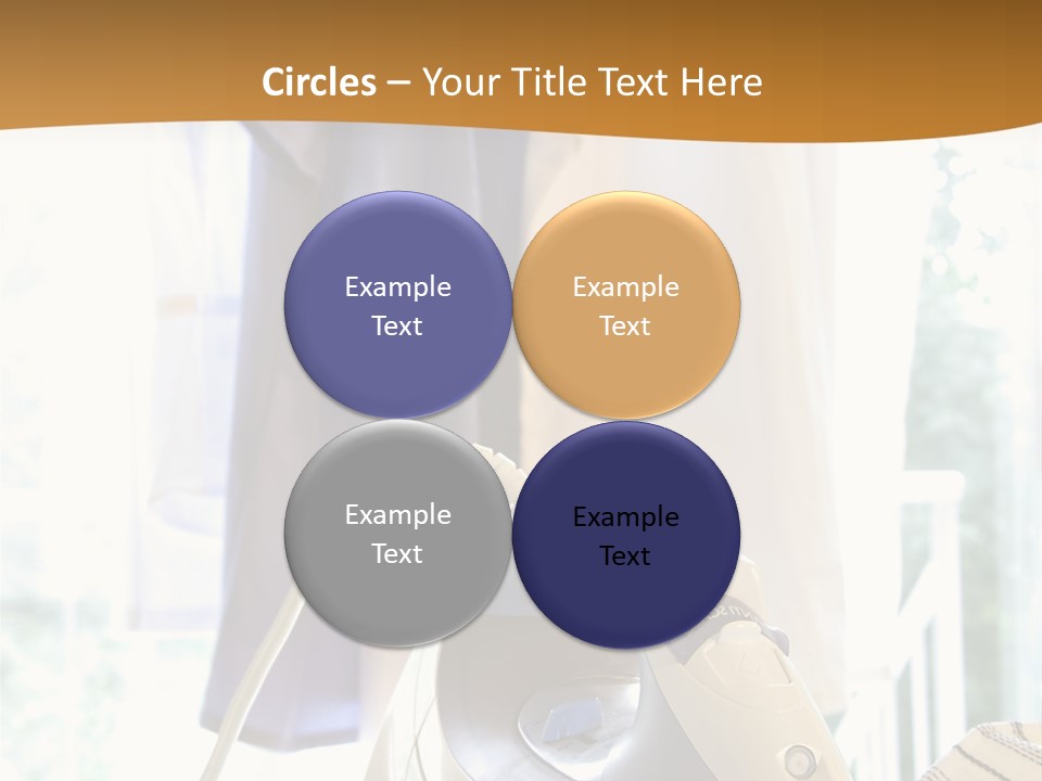 Wire White Cleaners PowerPoint Template