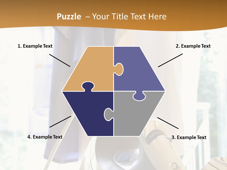 Wire White Cleaners PowerPoint Template