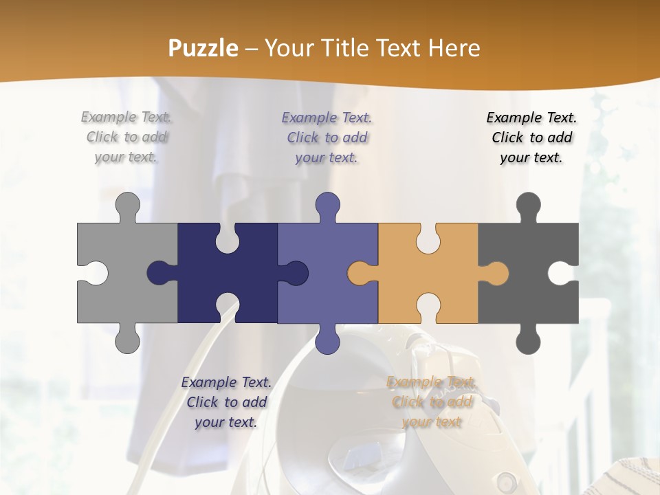 Wire White Cleaners PowerPoint Template