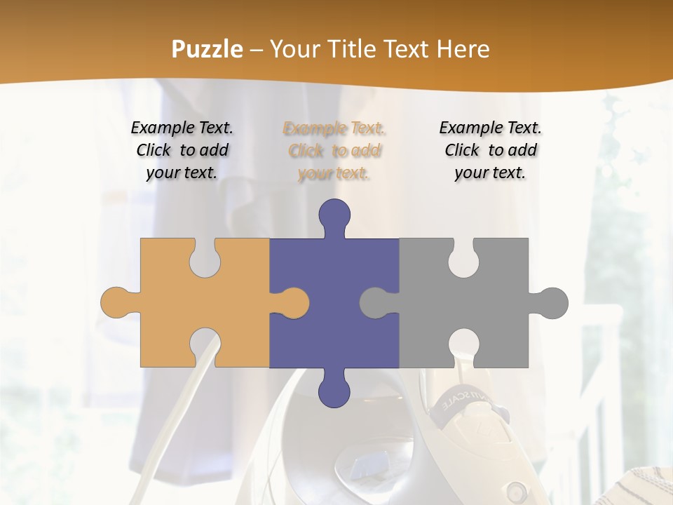 Wire White Cleaners PowerPoint Template