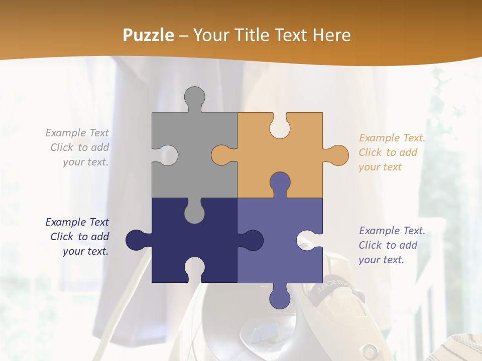 Wire White Cleaners PowerPoint Template