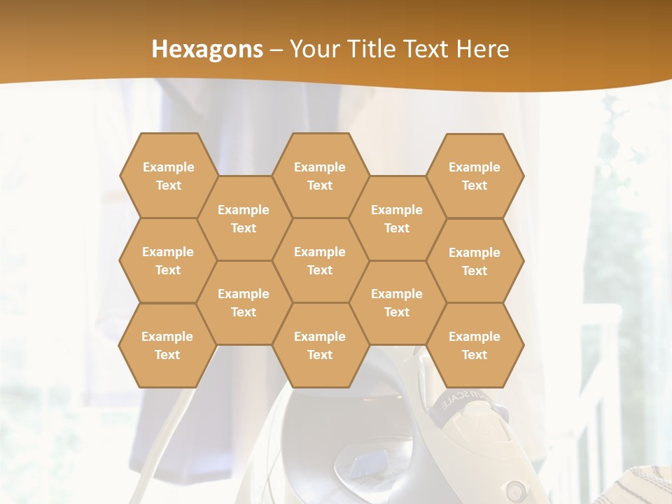 Wire White Cleaners PowerPoint Template