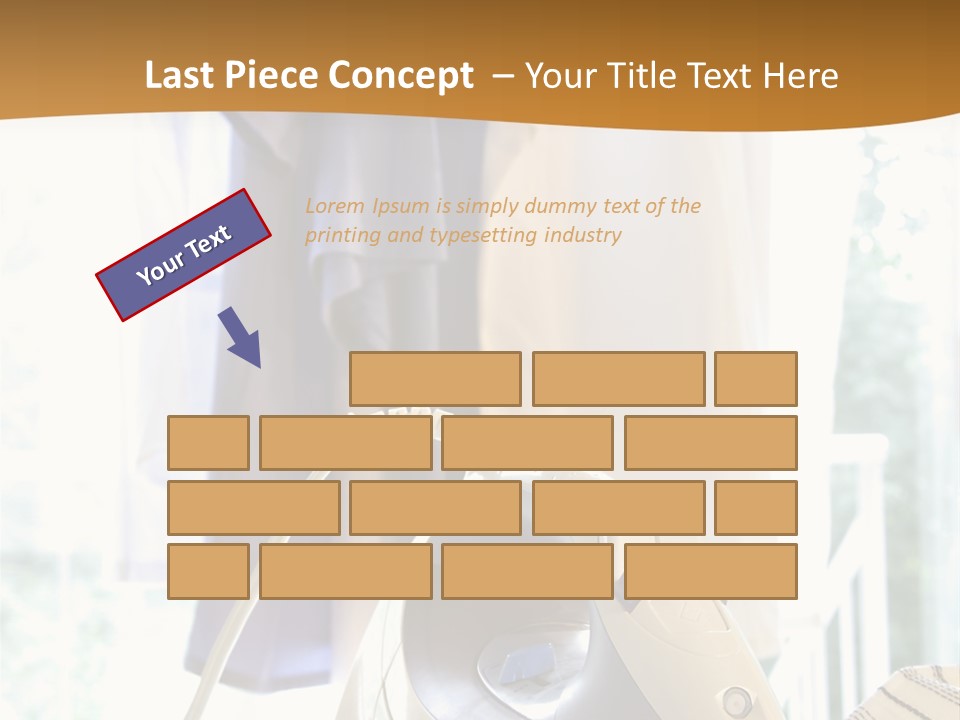 Wire White Cleaners PowerPoint Template