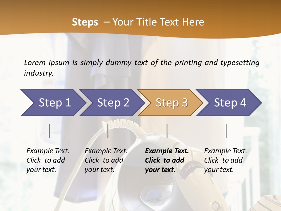 Wire White Cleaners PowerPoint Template