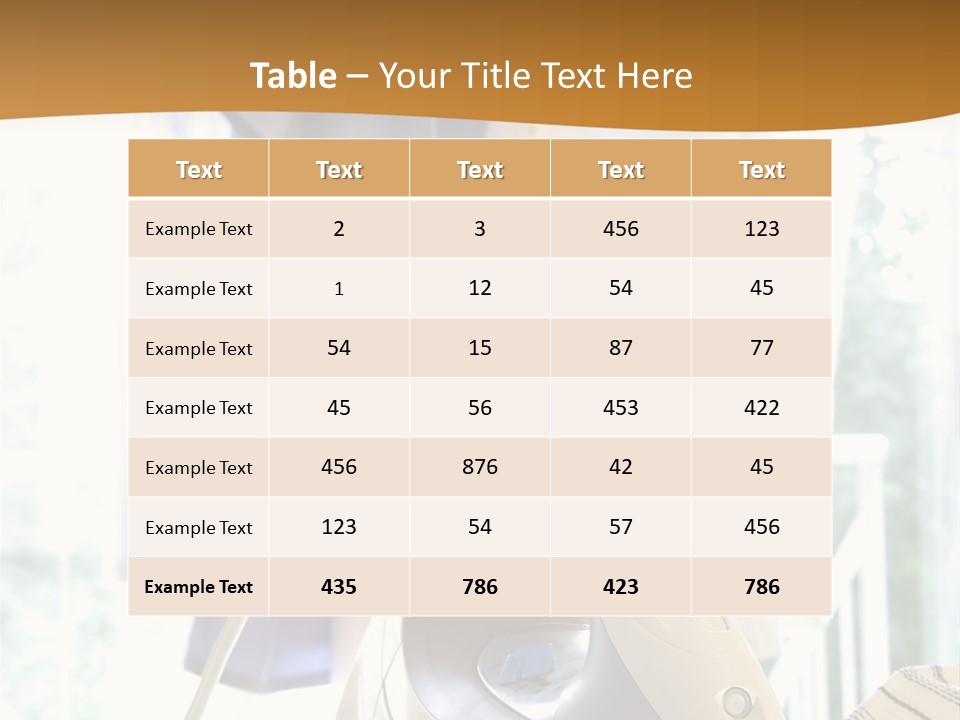 Wire White Cleaners PowerPoint Template