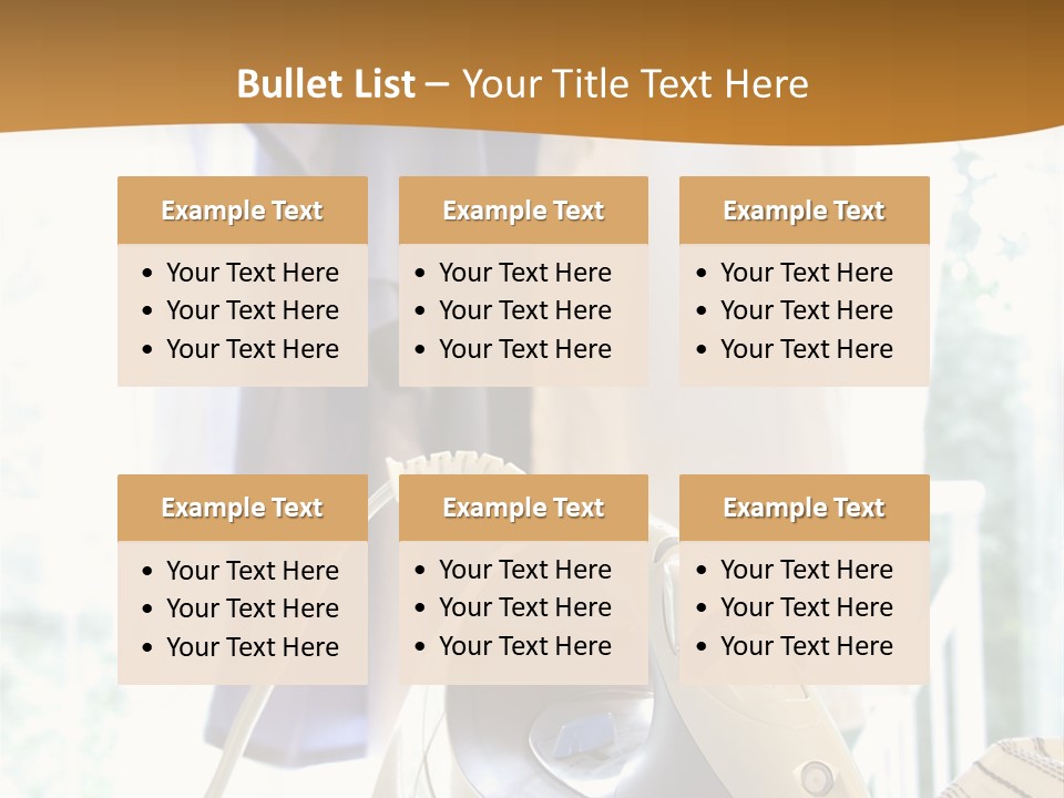 Wire White Cleaners PowerPoint Template