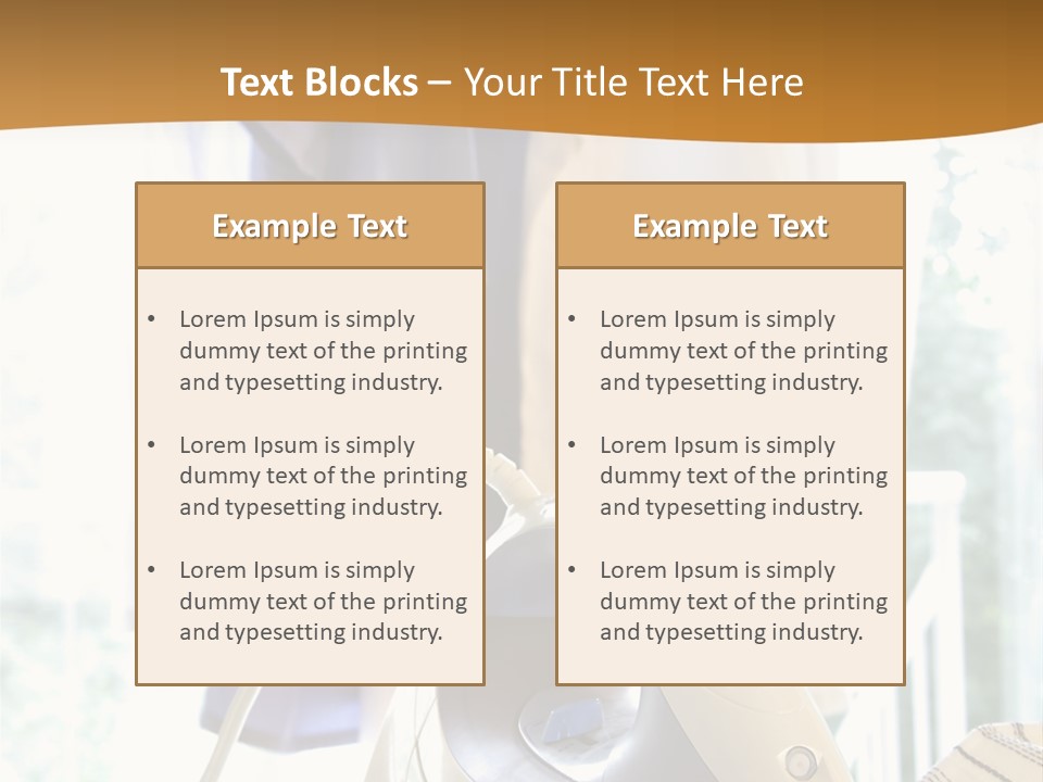 Wire White Cleaners PowerPoint Template