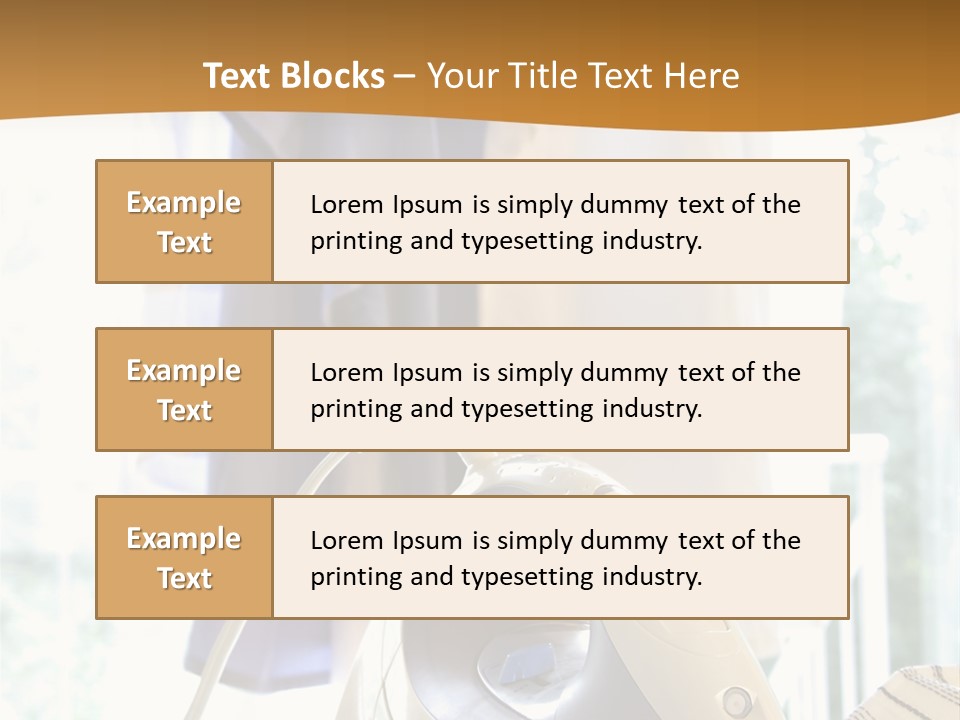 Wire White Cleaners PowerPoint Template