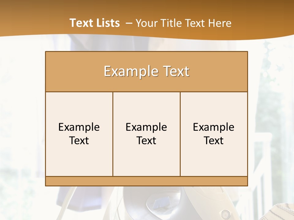 Wire White Cleaners PowerPoint Template