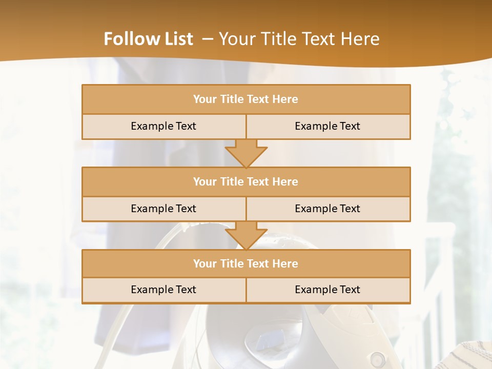 Wire White Cleaners PowerPoint Template