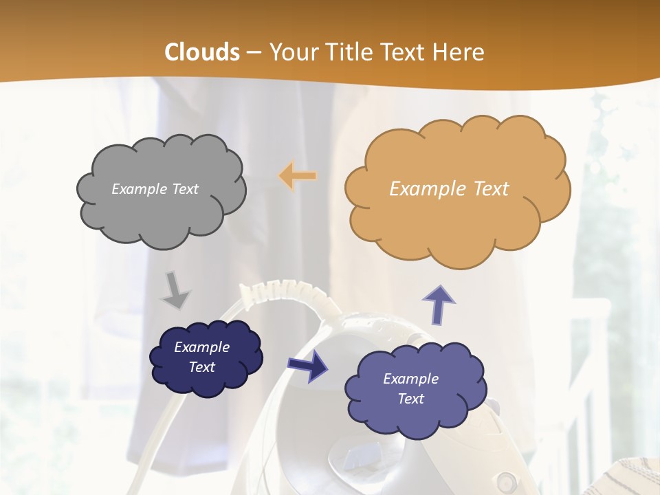 Wire White Cleaners PowerPoint Template