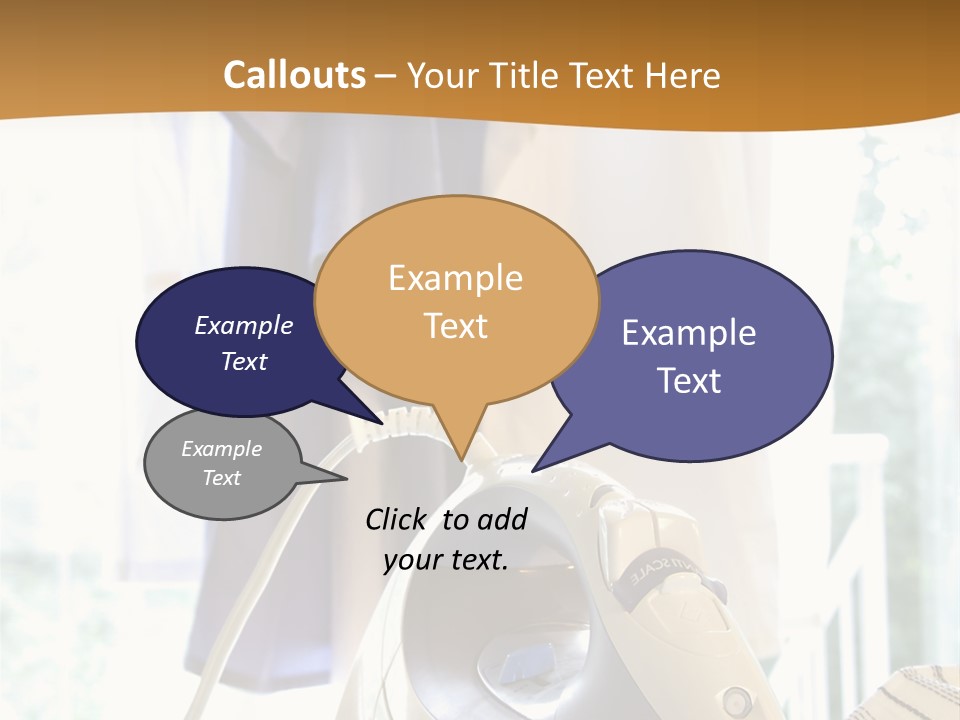 Wire White Cleaners PowerPoint Template