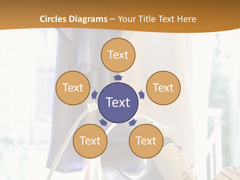 Wire White Cleaners PowerPoint Template