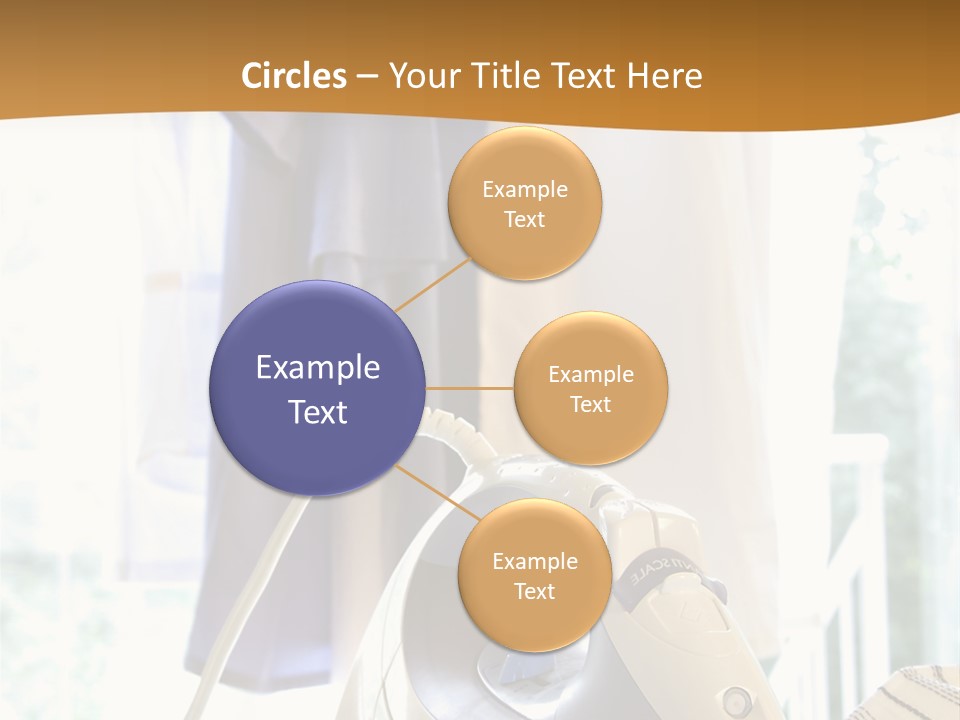 Wire White Cleaners PowerPoint Template