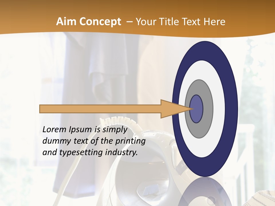 Wire White Cleaners PowerPoint Template