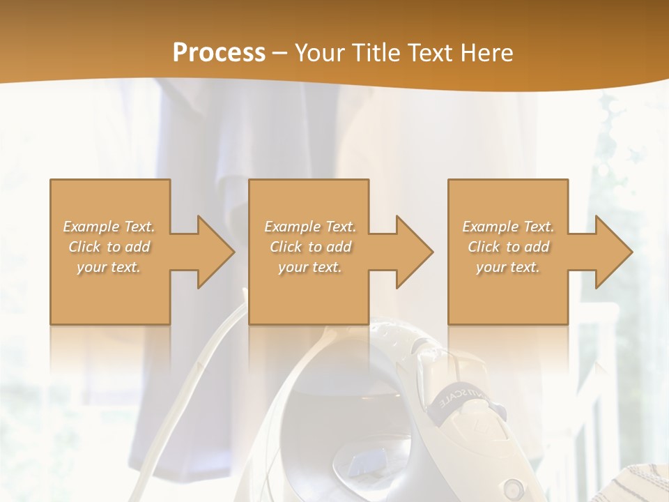 Wire White Cleaners PowerPoint Template