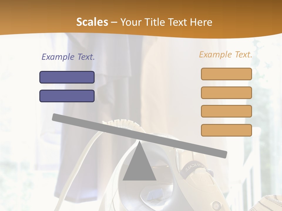 Wire White Cleaners PowerPoint Template