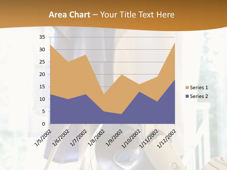 Wire White Cleaners PowerPoint Template