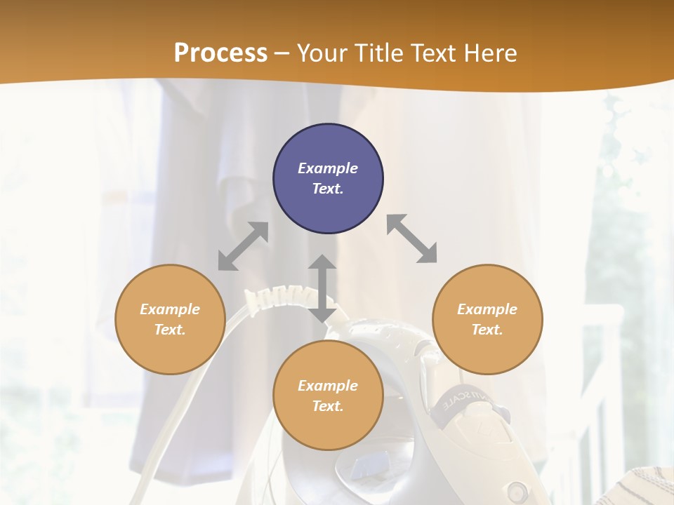 Wire White Cleaners PowerPoint Template