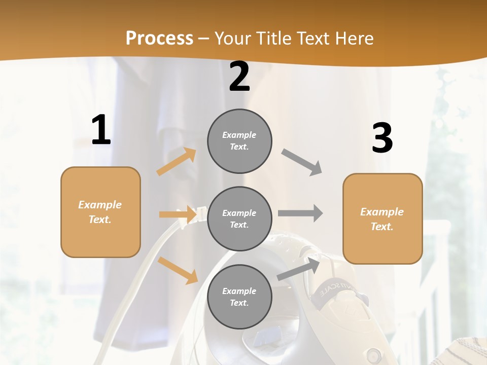 Wire White Cleaners PowerPoint Template