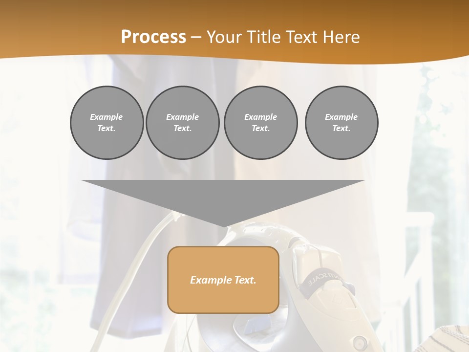 Wire White Cleaners PowerPoint Template