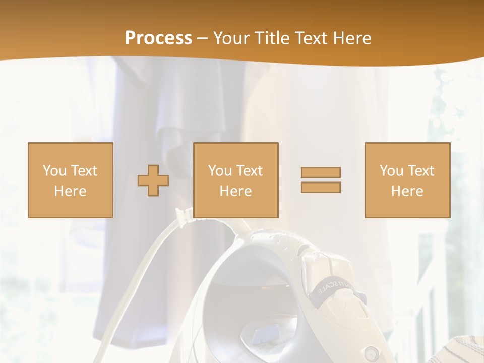 Wire White Cleaners PowerPoint Template