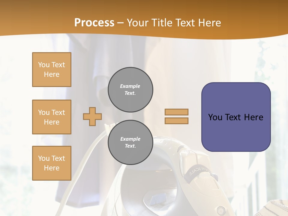Wire White Cleaners PowerPoint Template