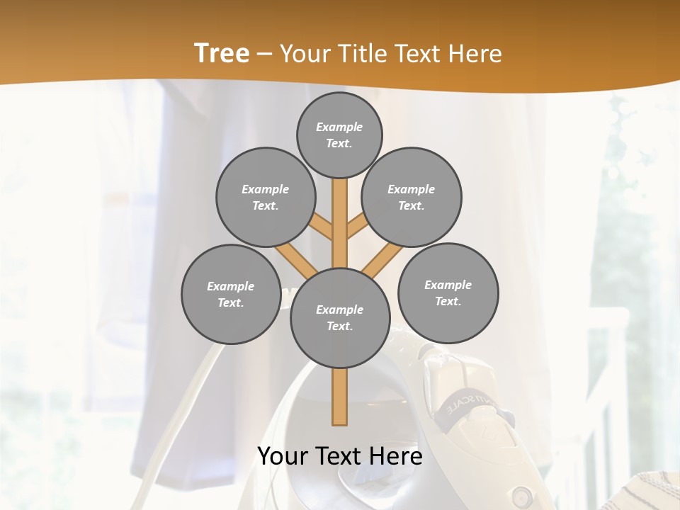 Wire White Cleaners PowerPoint Template