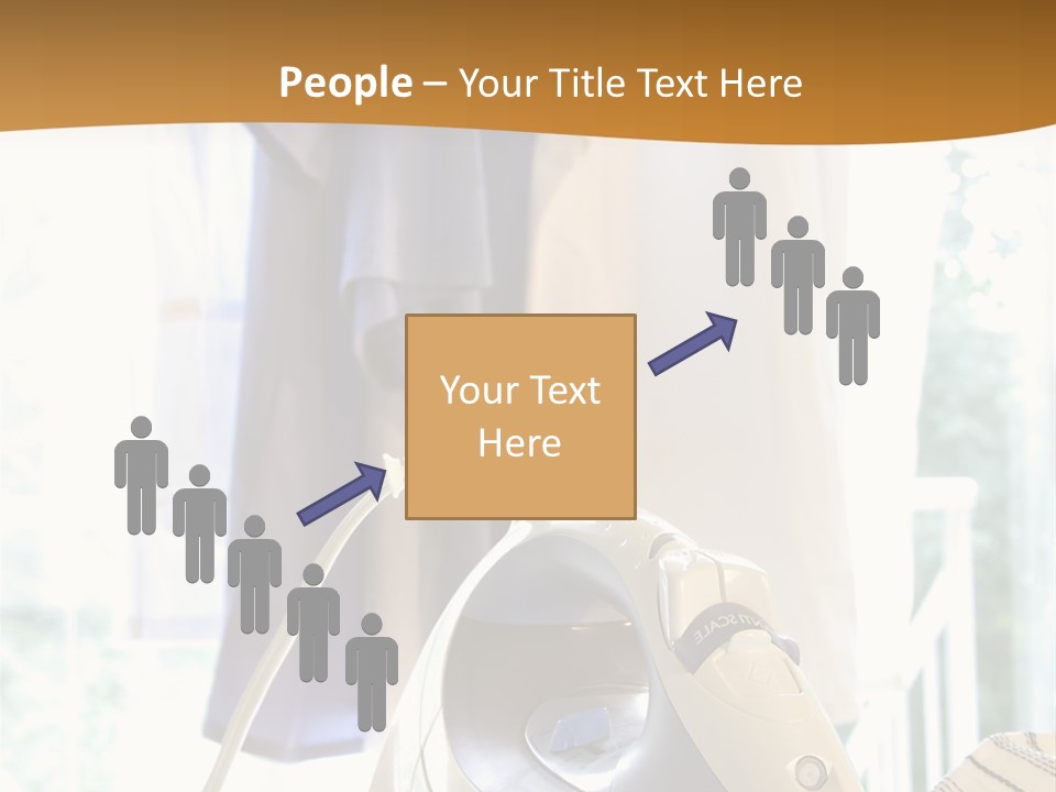 Wire White Cleaners PowerPoint Template
