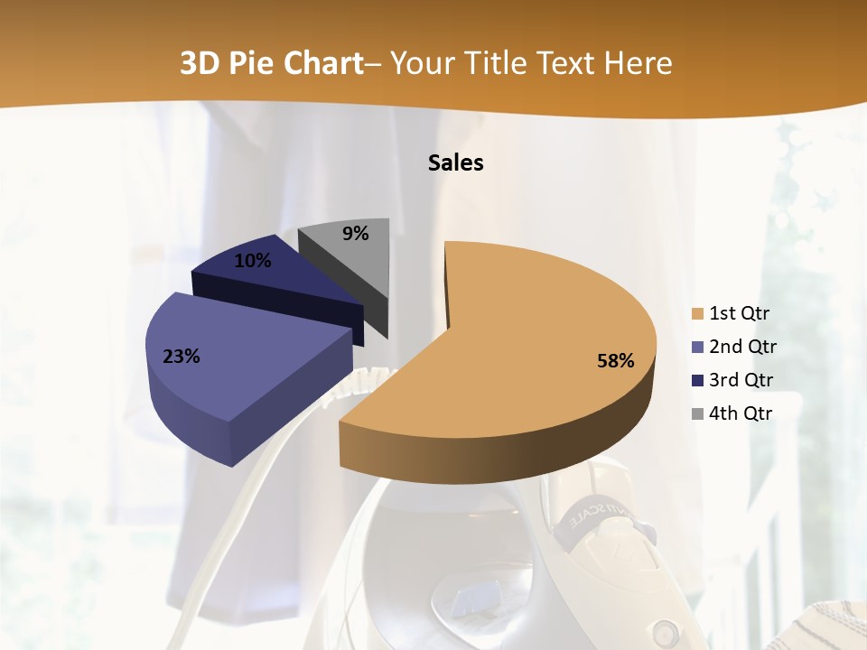 Wire White Cleaners PowerPoint Template