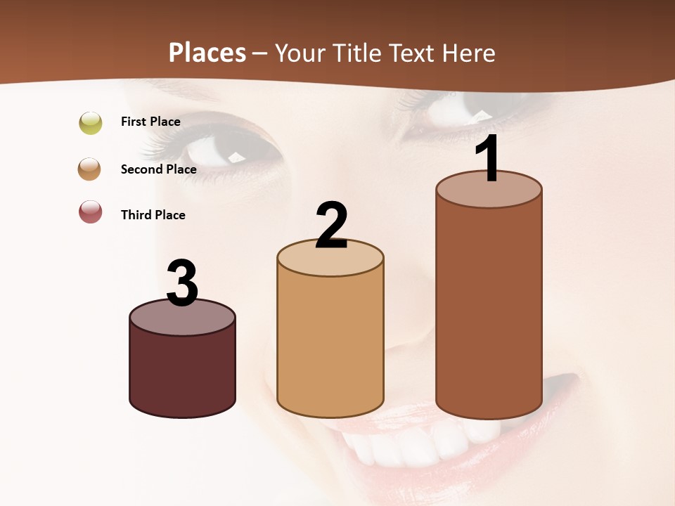 Blonde Flower Healthcare PowerPoint Template