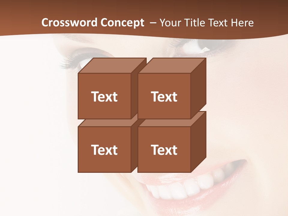 Blonde Flower Healthcare PowerPoint Template