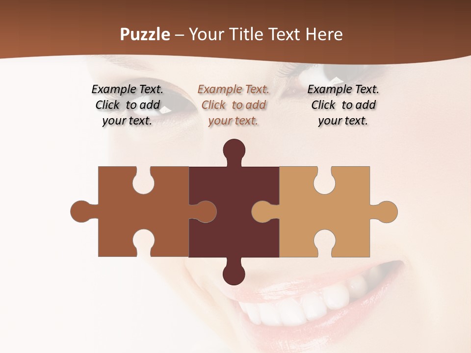 Blonde Flower Healthcare PowerPoint Template