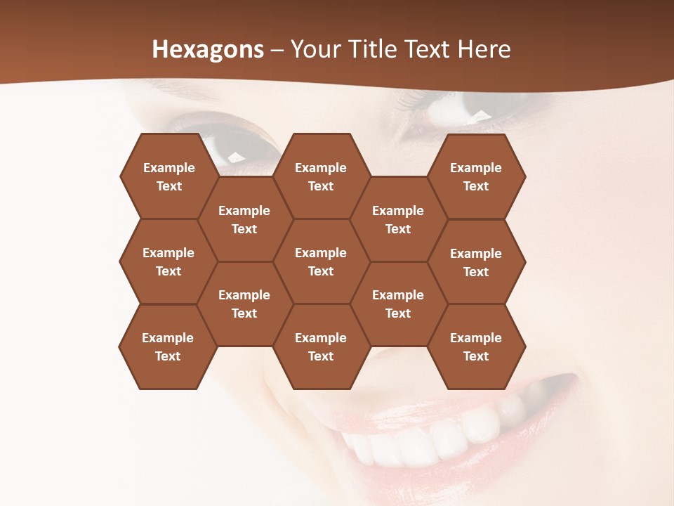 Blonde Flower Healthcare PowerPoint Template