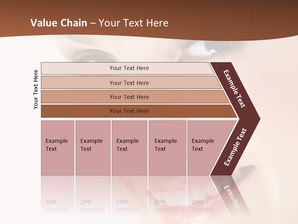 Blonde Flower Healthcare PowerPoint Template