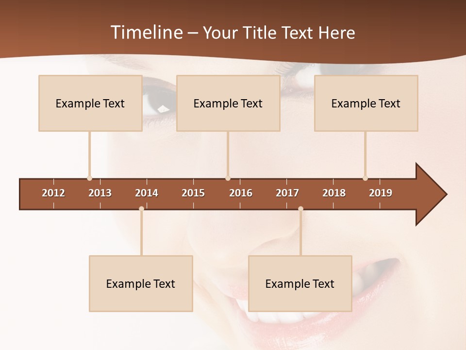 Blonde Flower Healthcare PowerPoint Template