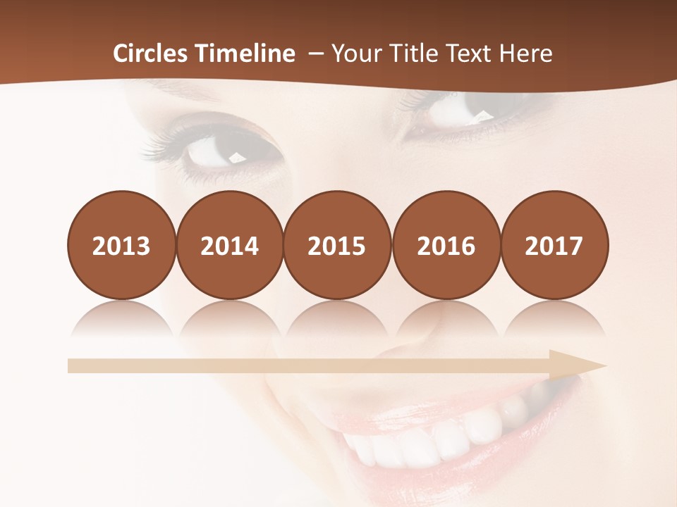 Blonde Flower Healthcare PowerPoint Template