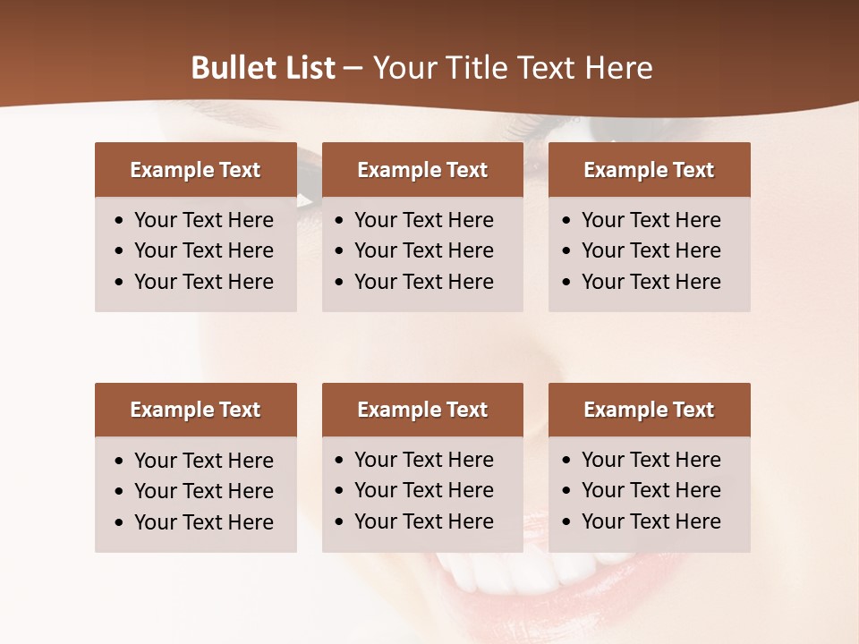 Blonde Flower Healthcare PowerPoint Template