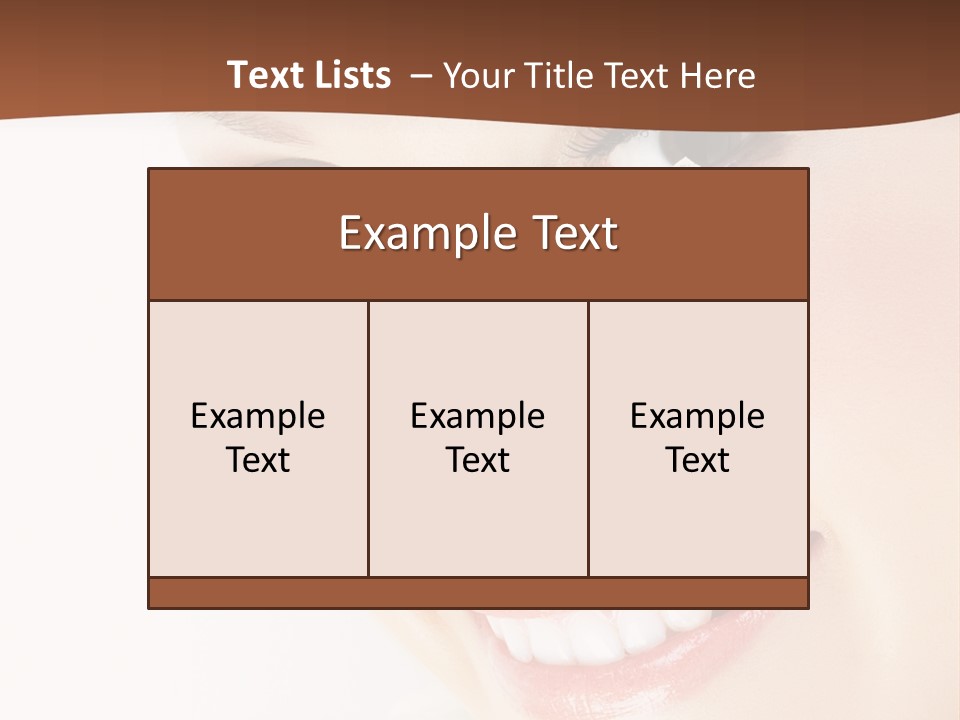 Blonde Flower Healthcare PowerPoint Template