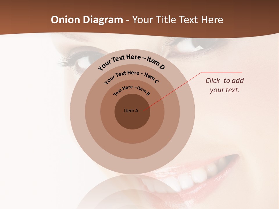 Blonde Flower Healthcare PowerPoint Template