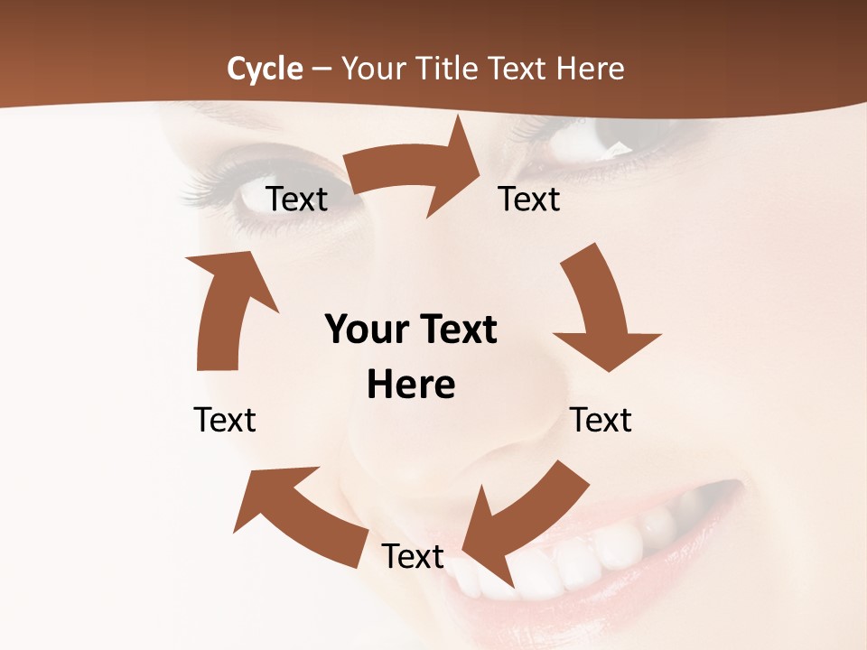 Blonde Flower Healthcare PowerPoint Template