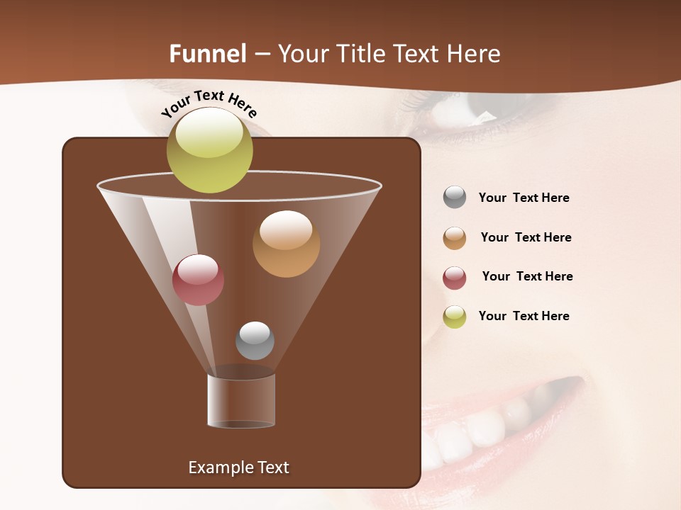 Blonde Flower Healthcare PowerPoint Template