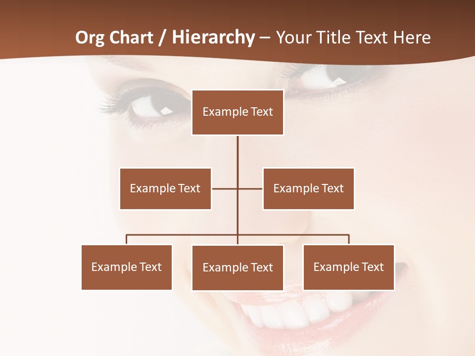 Blonde Flower Healthcare PowerPoint Template